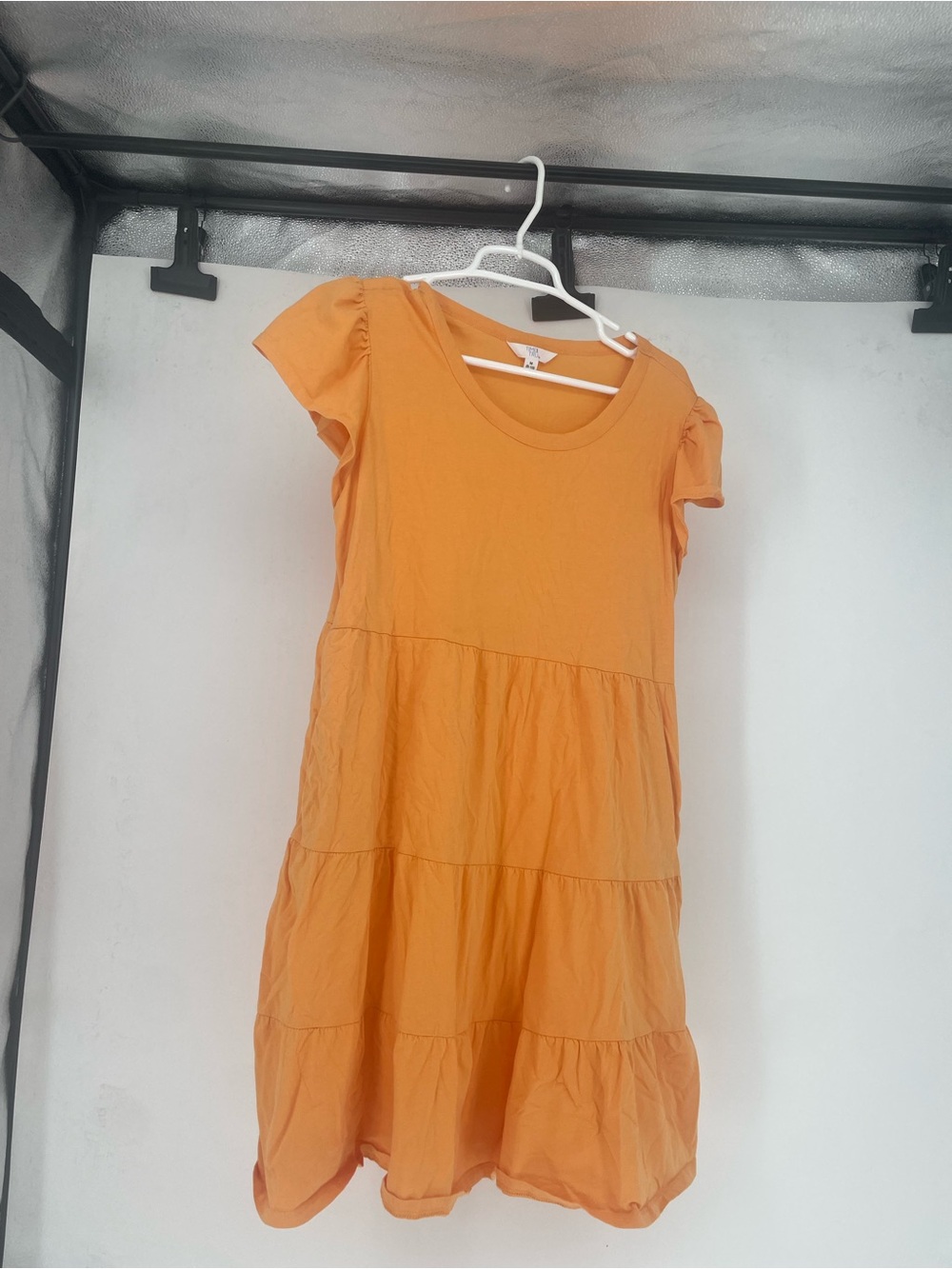 Time and tru women’s short sleeve dress size medium 8-10 with pockets